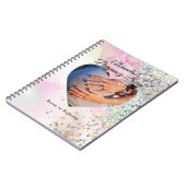 Benutzerdefiniertes Foto für Ihr eigenes Schwanger Notizblock (Linke Seite)