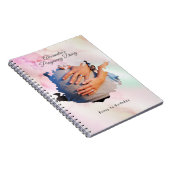 Benutzerdefiniertes Foto für Ihr eigenes Schwanger Notizblock (Rechte Seite)