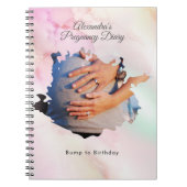 Benutzerdefiniertes Foto für Ihr eigenes Schwanger Notizblock (Vorderseite)