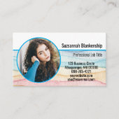 Benutzerdefiniertes Foto für Kinderpflege Visitenkarte (Vorderseite)