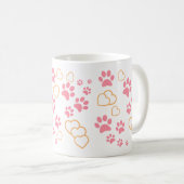 Benutzerdefiniertes Foto für meine Katze und Name Kaffeetasse (VorderseiteRechts)