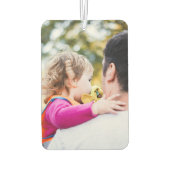 benutzerdefiniertes Foto für Menschen Personalisie Autolufterfrischer (Rückseite)