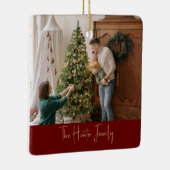 Benutzerdefiniertes Foto für Minimalistische Arche Keramikornament (Rechts)