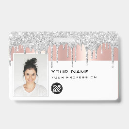 Benutzerdefiniertes Foto für Mitarbeiter, Bar Code Ausweis