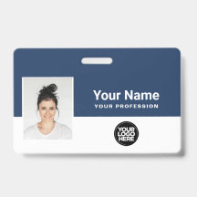 Benutzerdefiniertes Foto für Mitarbeiter, Bar-Code