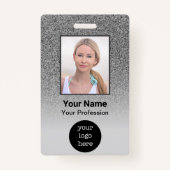 Benutzerdefiniertes Foto für Mitarbeiter, Bar, Log Ausweis (Vorderseite)