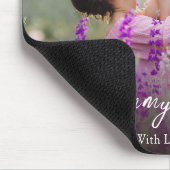 Benutzerdefiniertes Foto für Mommy und Me Script Mousepad (Ecke)