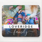 Benutzerdefiniertes Foto für personalisierte Monog Mousepad (Vorne)