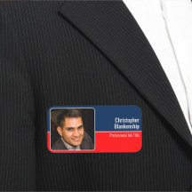 Benutzerdefiniertes Foto für Red White und Blue Ba