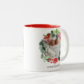 Benutzerdefiniertes Foto für Urlaubsschwerpunkte Zweifarbige Tasse (VorderseiteRechts)