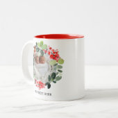 Benutzerdefiniertes Foto für Urlaubsschwerpunkte Zweifarbige Tasse (Vorderseite Links)