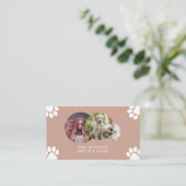 Benutzerdefiniertes Foto für Walker-Begleiter Visitenkarte (Stehend Vorderseite)