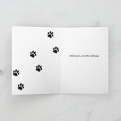 Benutzerdefiniertes Foto Geburtstag eines Begleite Karte (Innenseite)