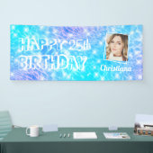 Benutzerdefiniertes Foto Geburtstagsbecken Party B Banner (Messe)