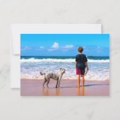 Benutzerdefiniertes Foto Geburtstagskarte Ihr eige (Rückseite)