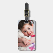 Benutzerdefiniertes Foto Gepäckanhänger (Vorderseite vertikal)