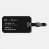 Benutzerdefiniertes Foto Gepäckanhänger (Rückseite horizontal)