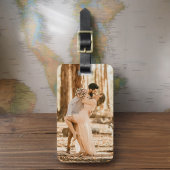 Benutzerdefiniertes Foto Gepäckanhänger