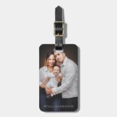 Benutzerdefiniertes Foto Gepäckanhänger (Vorderseite vertikal)