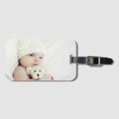 Benutzerdefiniertes Foto Gepäckanhänger (Vorderseite (Horizontal))