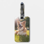 Benutzerdefiniertes Foto Gepäckanhänger (Rückseite vertikal)