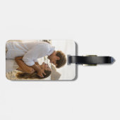 Benutzerdefiniertes Foto-Gepäckanhänger Gepäckanhänger (Rückseite horizontal)