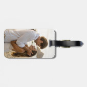 Benutzerdefiniertes Foto-Gepäckanhänger Gepäckanhänger (Rückseite horizontal)