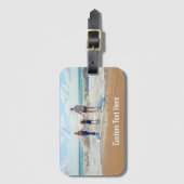 Benutzerdefiniertes Foto Gepäckstück Ihre Fotos un Gepäckanhänger (Vorderseite Vertikal)