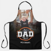 Benutzerdefiniertes Foto-Geschenk für Vater Schürze (Vorderseite)
