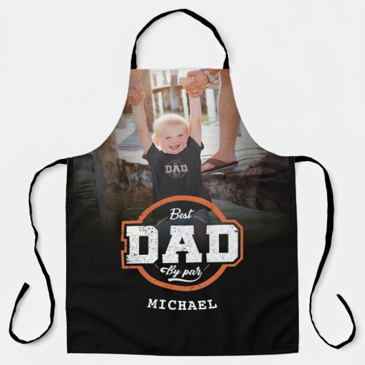 Benutzerdefiniertes Foto-Geschenk für Vater Schürze (Vorderseite)