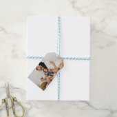 Benutzerdefiniertes Foto Geschenkanhänger (Mit Garn)