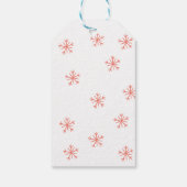 Benutzerdefiniertes Foto Geschenkanhänger (Rückseite)