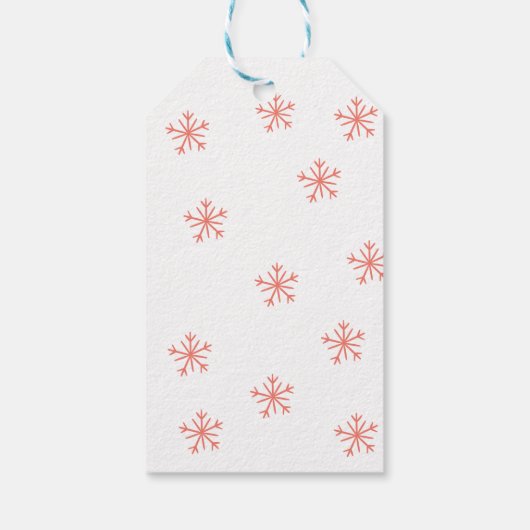 Benutzerdefiniertes Foto Geschenkanhänger (Rückseite)