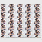 Benutzerdefiniertes Foto Geschenkpapier (Flach)