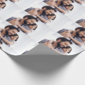 Benutzerdefiniertes Foto Geschenkpapier (Ecke)