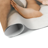 Benutzerdefiniertes Foto Geschenkpapier (Rolleneckpunkt)