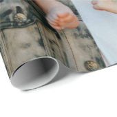 Benutzerdefiniertes Foto Geschenkpapier (Rolleneckpunkt)