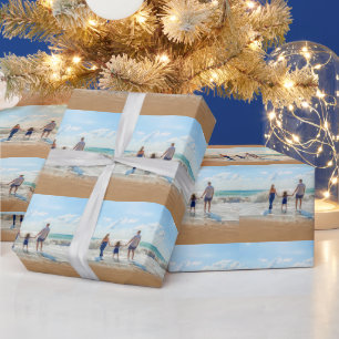 Benutzerdefiniertes Foto-Geschenkpapier mit Ihren  Geschenkpapier