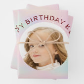 Benutzerdefiniertes Foto Geschenkpapier Set (Beispiel)