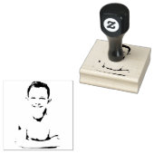 Benutzerdefiniertes Foto (Gesichtspunkt) Gummistempel (Stempel)