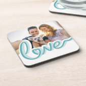 Benutzerdefiniertes Foto Getränkeuntersetzer (Linke Seite)