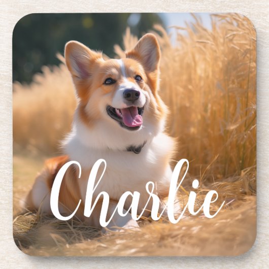 Benutzerdefiniertes Foto Getränkeuntersetzer (Vorderseite)