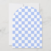 Benutzerdefiniertes Foto gewölbt  Einladung (Rückseite)