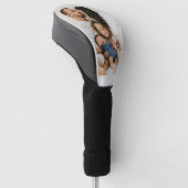Benutzerdefiniertes Foto Golf Headcover (angewinkelt)