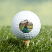 Benutzerdefiniertes Foto-Golfball-Geburtstagsgesch Golfball (Insitu T-Shirt)