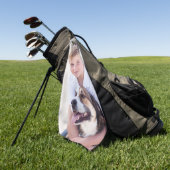 Benutzerdefiniertes Foto Golfhandtuch (Gras)