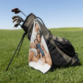 Benutzerdefiniertes Foto Golfhandtuch (Gras)