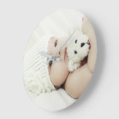 Benutzerdefiniertes Foto Große Wanduhr (Winkel)