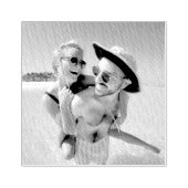 Benutzerdefiniertes Foto Gummistempel (Prägung)