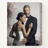 Benutzerdefiniertes Foto-Handle und Ehefrau-Journa Notizblock (Rückseite)